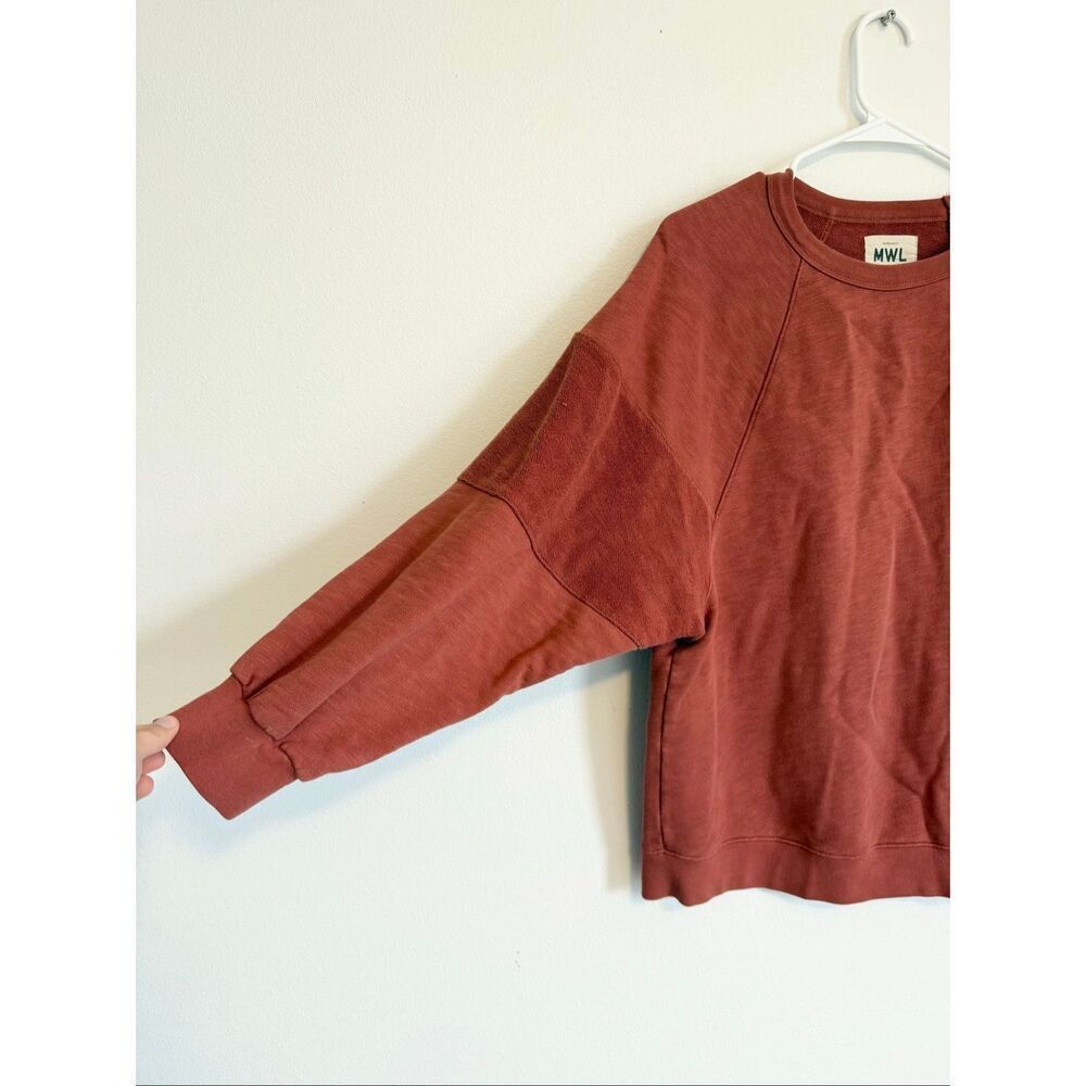 Madewell MWL Oversized Raglan Sweatshirt - Picture 4 of 5
